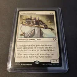 MTG Grand Abolisher 27 Regular Rare Commander Masters CMM - Image 2