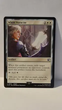 MTG: Final Fantasy - White Auracite (0041) - Regular - NM - Image 1
