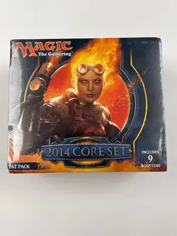 MTG 2014 Core Set FAT PACK New Sealed 9 boosters bundle - Image 1