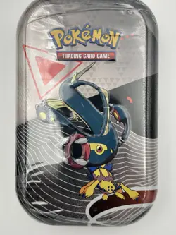 Pokemon Scarlet & Violet, Black Bolt/White Flare Unova Mini Tin (New) - Image 4