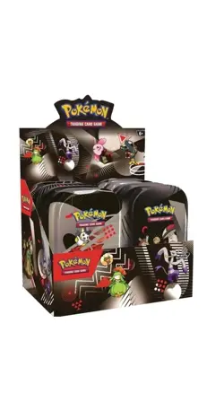 Pokemon TCG Black Bolt And White Flare Unova Mini Tin Set of 8 with Display Box! - Image 1
