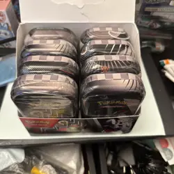 Pokemon TCG Black Bolt And White Flare Unova Mini Tin Set of 8 with Display Box! - Image 3