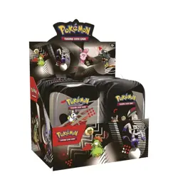 Pokemon TCG Black Bolt And White Flare Unova Mini Tin Set of 8 with Display Box! - Image 1