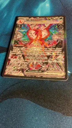 2023 Pokemon OBF En-Obsidian Flames Charizard EX 223/197 Fresh Break - Image 2