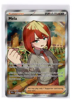 Mela (Full Art) - 140/131 SV Prismatic Evolutions Ultra Rare - NM - POKEMON TCG - Image 1