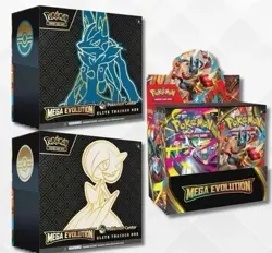 Pokemon Center Mega Evolution Both ETBs + Booster Box Pre-Sale-Read Description - Image 1