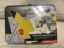Pokemon Celebrations 25th Anniversary Collectors Chest Lunch Box Tin - NEW - Image 1