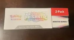 Pokemon TCG Prismatic Evolutions ETB Booster Bundle Costco 2-Pack Sealed - Image 2