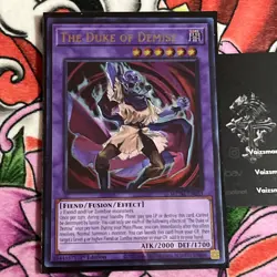 Yugioh The Duke of Demise MZTM-EN033 Ultra Rare 1st Ed Near Mint - Image 1