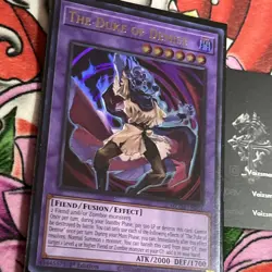 Yugioh The Duke of Demise MZTM-EN033 Ultra Rare 1st Ed Near Mint - Image 2