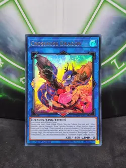 Yugioh Crossrose Dragon DUOV-EN015 Ultra Rare 1st Edition NM - Image 1