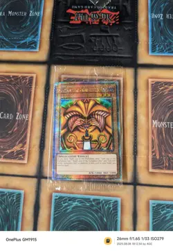 YUGIOH EXODIA THE FORBIDDEN ONE TN23-EN002 LIMITED Ed QUARTER CENTURY (QCR) NM - Image 1