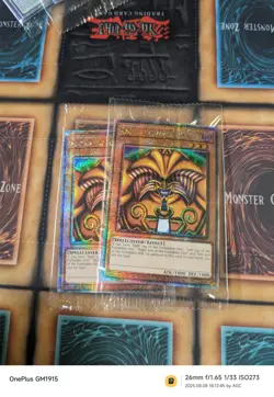 YUGIOH EXODIA THE FORBIDDEN ONE TN23-EN002 LIMITED Ed QUARTER CENTURY (QCR) NM - Image 2