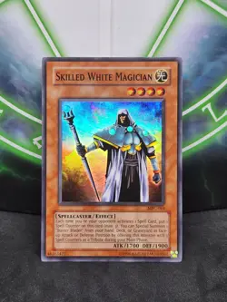 Yugioh Skilled White Magician MFC-064 Super Rare NM - Image 1