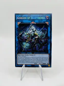 Gorgon of Zilofthonia DUAD-EN050 Secret Rare 1st Edition Yugioh tcg - Image 1