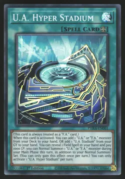 U.A. Hyper Stadium - PHRA-EN061 - Super Rare - 1st Edition Yugioh - Image 1