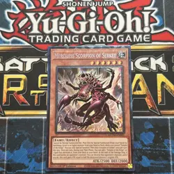 Yugioh Merciless Scorpion of Serket MZTM-EN002 Collector Rare 1st Ed NM - Image 1