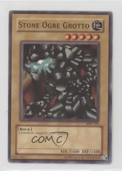 Stone Ogre Grotto Unlimited YuGiOh Magic Ruler Booster #MRL-058 2002 READ - Image 1