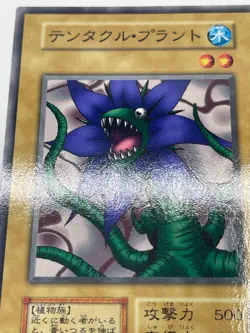 Yugioh - Tentacle Plant Japanese -No Ref - Common 1999 Booster5 old school - Image 4