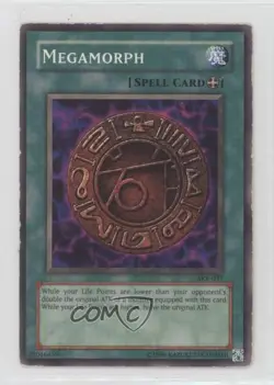Megamorph Unlimited YuGiOh Starter Deck Kaiba Evolution #SKE-037 2004 READ - Image 1