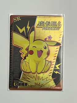 Eif Baby - Pikachu - Holo - Chinese Pokemon Card - Image 1
