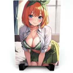 The Quintessential Quintuplets Yotsuba Nakano Anime Waifu Goddess Story Art Card - Image 2