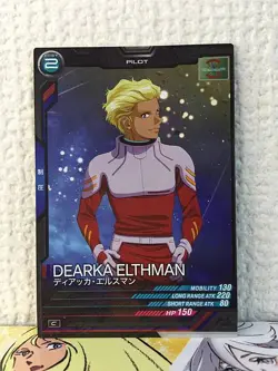 DEARKA ELTHMAN ST03-009 Gundam Arsenal Base Card Seed - Image 1