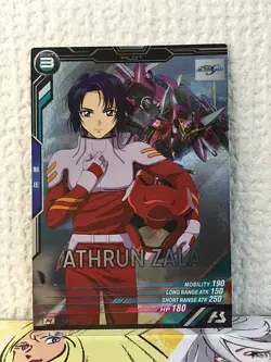 ATHRUN ZALA ST03-007 Gundam Arsenal Base Promotional Card Seed - Image 1