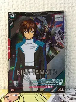 KIRA YAMATO ST03-006 Gundam Arsenal Base Card Seed - Image 1