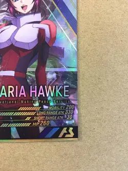 LUNAMARIA HAWKE FQ01-058 Parallel Gundam Arsenal Base Card - Image 5