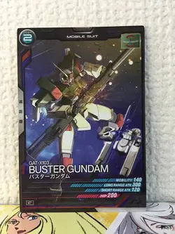 BUSTER GUNDAM ST03-004 Arsenal Base Promotional Card Seed - Image 1