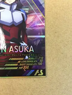 SHINN ASUKA FQ01-056 Parallel Gundam Arsenal Base Card Seed - Image 5