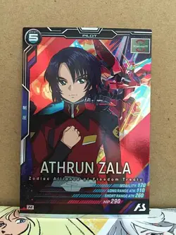 ATHRUN ZALA ST01-007 Gundam Arsenal Base Card - Image 1