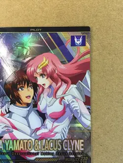KIRA YAMATO LACUS CLYNE FQ01-054 Parallel Gundam Arsenal Base Card Seed - Image 2