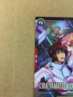 KIRA YAMATO LACUS CLYNE FQ01-054 Parallel Gundam Arsenal Base Card Seed - Image 3