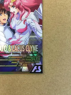 KIRA YAMATO LACUS CLYNE FQ01-054 Parallel Gundam Arsenal Base Card Seed - Image 5