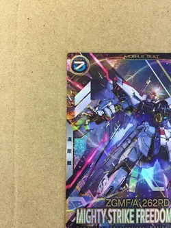 MIGHTY STRIKE FREEDOM GUNDAM FQ01-017 Parallel Arsenal Base Card Seed - Image 3