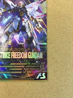 MIGHTY STRIKE FREEDOM GUNDAM FQ01-017 Parallel Arsenal Base Card Seed - Image 5
