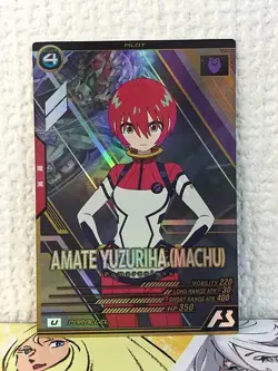 AMATE YUZURIHA MACHU FQ01-065 Parallel Gundam Arsenal Base Card GQuuuuuuX - Image 1