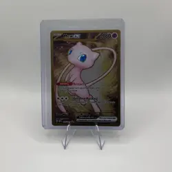 Pokemon 151 Mew UPC Metal GOLDEN Promo Card 205/165, NM - Image 1
