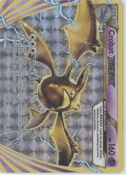 Pokemon tcg XY Promos #XY181 Crobat BREAK Moderately played - Image 1