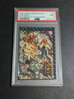 Dragon Ball GT Amada Pp Card No.88 PSA 9 Defeat the Machine Mutant Sticker - Image 1