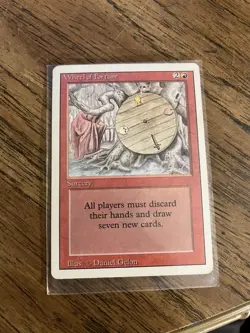 MTG Wheel of Fortune Revised Edition LP Found In Storage Unit - Image 1