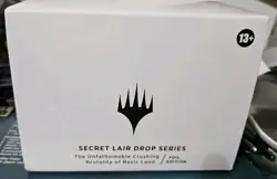 MTG Secret Lair Drop: The Unfathomable Crushing Brutality of Basic Lands - Foil - Image 1