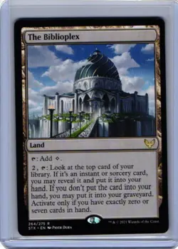 The Biblioplex | MtG Magic Strixhaven: School of Mages | English |Near Mint NM-M - Image 1