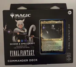 MTG Final Fantasy Commander Deck Scion's & Spellcraft New & Sealed - Image 1