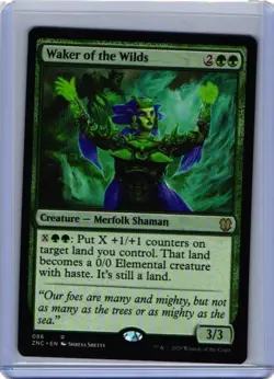 Waker of the Wilds - Magic MTG 2020 Commander: Zendikar Rising - NM/M - Image 1
