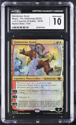 QUINTORIUS KAND The Lost Caverns of Ixalan Foil Mythic CGC 10 MTG [Nostalgium] - Image 1