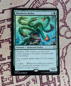 MTG Mossborn Hydra Foundations NM - Image 1