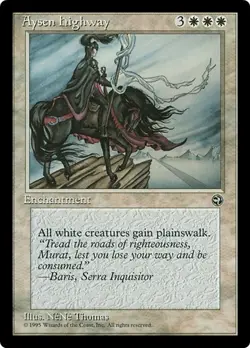 AYSEN HIGHWAY x1 mtg LP Homelands 1 Rare - Image 1